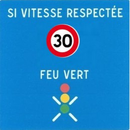 Panneau signalisation feux...