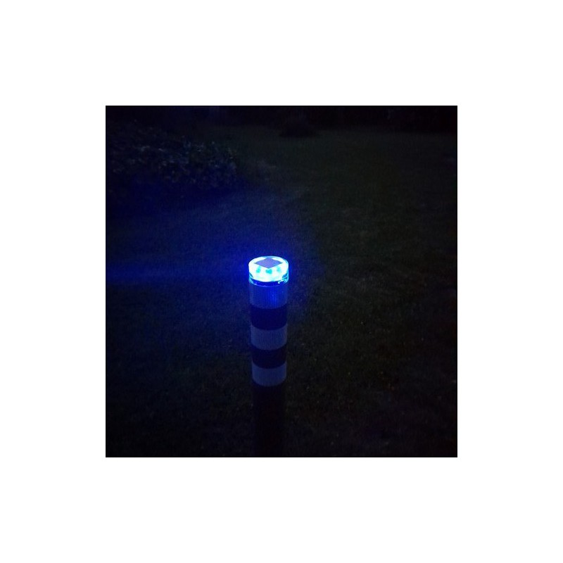 Potelet lumineux à mémoire de forme
