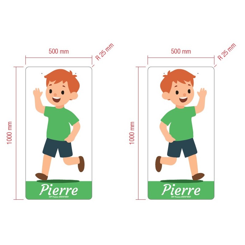 Figurine Pierre, sécurisation passages piétons.