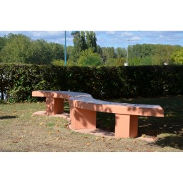 Banc en béton spira