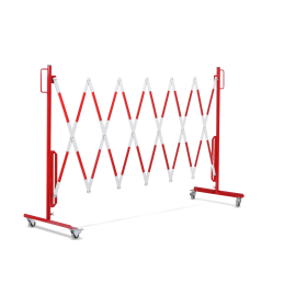 Barrière extensible sur roue