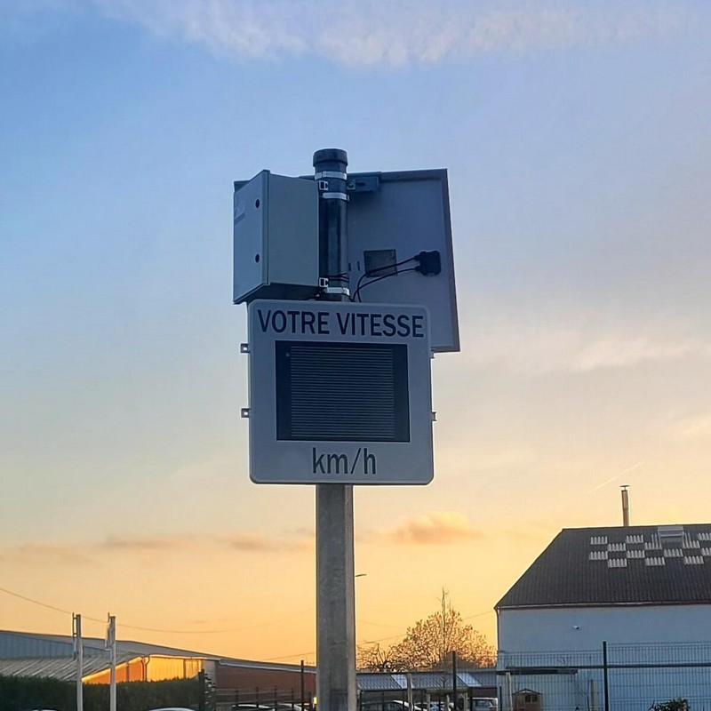 Radar de vitesse GR36CL avec fonction GPRS