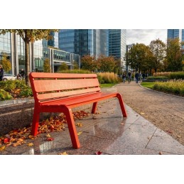 Banc en pehd recyclable