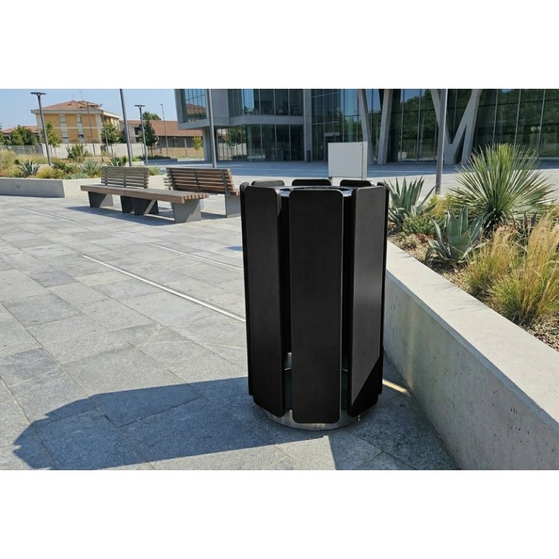 Corbeille à déchets, recyclable