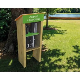 Cabane à livres ou boîte à...