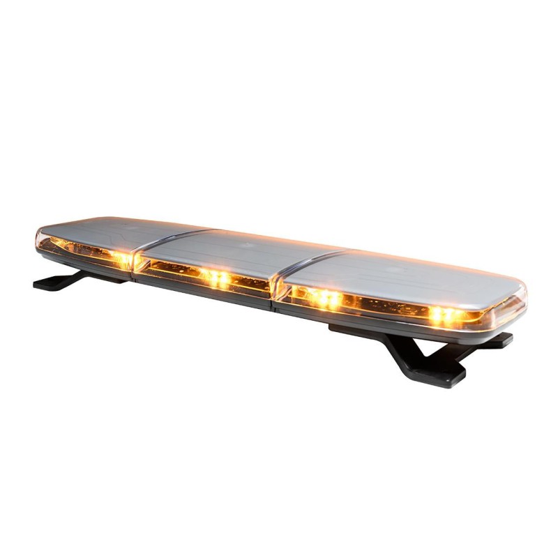 Rampe lumineuse extra-plate LED ambre 950 mm