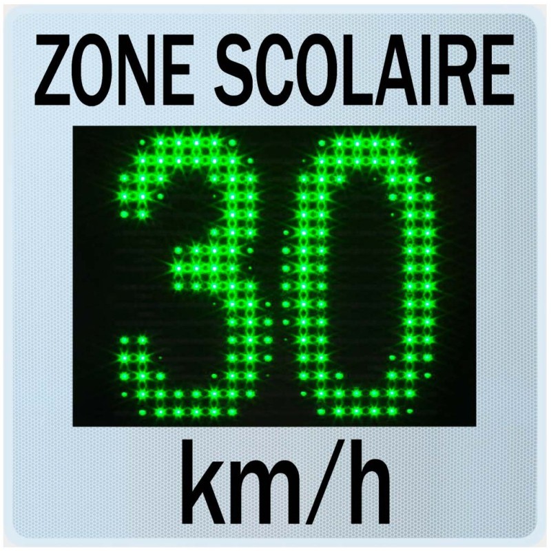 Radar pédagogique indicateur de vitesse