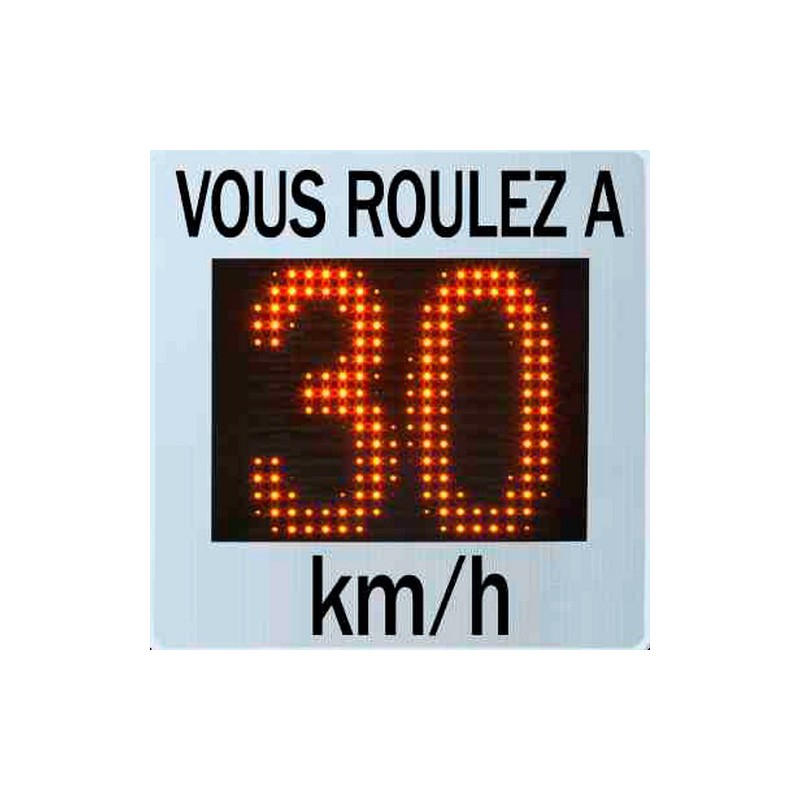 Radar indicateur de vitesse