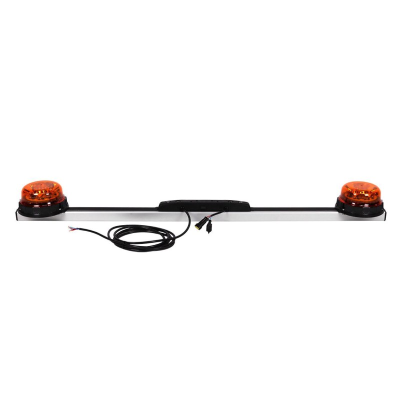 Barre 136 cm pour Triflash avec 2 gyrophares LED