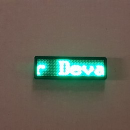 Badge à Led