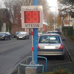 Radar Indicateur de vitesse...